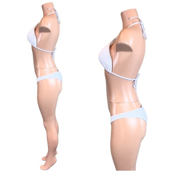 Boutique Basic White Bikini Large Set $39 - Picture 6 of 15